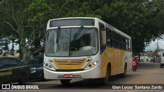 Auto Viação Floresta 2301 na cidade de Rio Branco, Acre, Brasil, por Gian Lucas  Santana Zardo. ID da foto: 7126087.