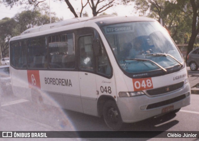 Borborema Imperial Transportes 048 na cidade de Recife, Pernambuco, Brasil, por Clébio Júnior. Número da foto: #7127008.