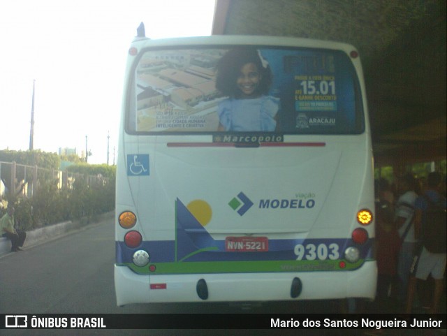 Viação Modelo 9303 na cidade de Aracaju, Sergipe, Brasil, por Mario dos Santos Nogueira Junior. Número da foto: #7125613.