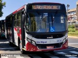 Transporte Urbano São Miguel 2036 na cidade de Uberlândia, Minas Gerais, Brasil, por Leandro Alves. Número da foto: #:id.