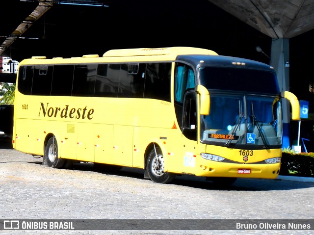 Viação Nordeste 1603 na cidade de Fortaleza, Ceará, Brasil, por Bruno Oliveira Nunes. Número da foto: #7129693.