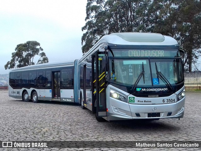 Viação Paratodos > São Jorge > Metropolitana São Paulo > Mobibrasil 6 3504 na cidade de São Paulo, São Paulo, Brasil, por Matheus Santos Cavalcante. ID da foto: 7129964.