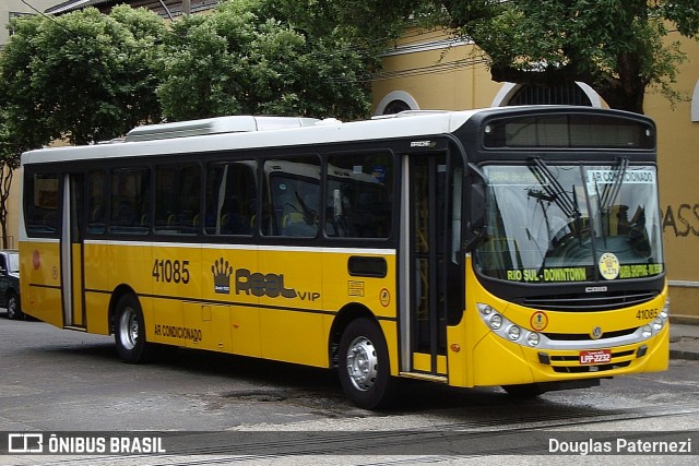 Real Auto Ônibus 41085 na cidade de Rio de Janeiro, Rio de Janeiro, Brasil, por Douglas Paternezi. Número da foto: #7130194.
