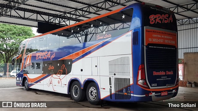 Brisa Bus 5933 na cidade de Penápolis, São Paulo, Brasil, por Theo Soliani. Número da foto: #7130888.
