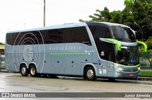 Viação Garcia 8421 na cidade de São Paulo, São Paulo, Brasil, por Junior Almeida. Número da foto: #7130349.