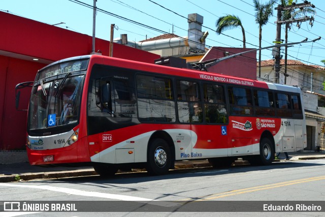 Himalaia Transportes > Ambiental Transportes Urbanos 4 1914 na cidade de São Paulo, São Paulo, Brasil, por Eduardo Ribeiro. ID da foto: 7129872.