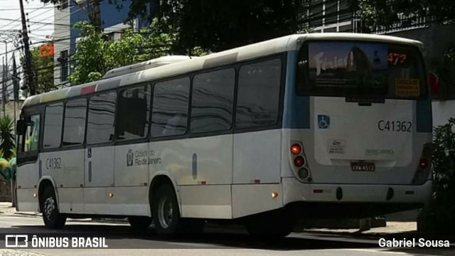 Real Auto Ônibus C41362 na cidade de Rio de Janeiro, Rio de Janeiro, Brasil, por Gabriel Sousa. Número da foto: #7130163.
