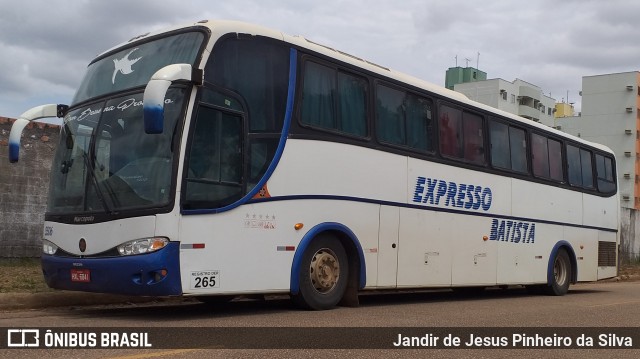 Expresso Batista Turismo 5506 na cidade de Porto Velho, Rondônia, Brasil, por Jandir de Jesus Pinheiro da Silva. Número da foto: #7130213.