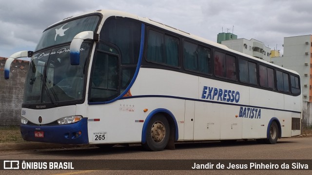 Expresso Batista Turismo 5506 na cidade de Porto Velho, Rondônia, Brasil, por Jandir de Jesus Pinheiro da Silva. ID da foto: 7130213.