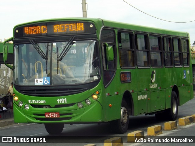 Autotrans > Turilessa 1191 na cidade de Contagem, Minas Gerais, Brasil, por Adão Raimundo Marcelino. Número da foto: #7130581.