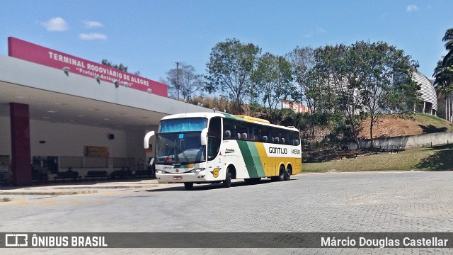 Empresa Gontijo de Transportes 14550 na cidade de Alegre, Espírito Santo, Brasil, por Márcio Douglas Castellar. ID da foto: 7130292.