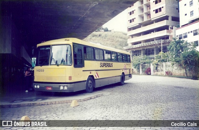 Viação Itapemirim 14259 na cidade de Cachoeiro de Itapemirim, Espírito Santo, Brasil, por Cecilio Cais. ID da foto: 7129690.