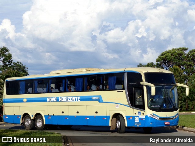 Viação Novo Horizonte 1026811 na cidade de Brasília, Distrito Federal, Brasil, por Rayllander Almeida. Número da foto: #7130109.