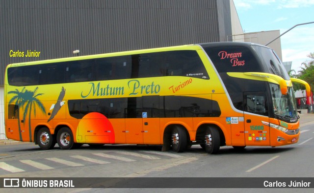 Viação Mutum Preto 15000 na cidade de Goiânia, Goiás, Brasil, por Carlos Júnior. ID da foto: 7129502.