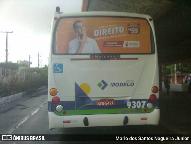 Viação Modelo 9307 na cidade de Aracaju, Sergipe, Brasil, por Mario dos Santos Nogueira Junior. Número da foto: #7129563.
