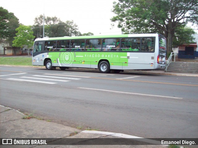 Viação Garcia 8955 na cidade de Mandaguari, Paraná, Brasil, por Emanoel Diego.. ID da foto: 7128031.