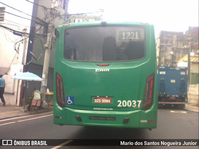 OT Trans - Ótima Salvador Transportes 20037 na cidade de Salvador, Bahia, Brasil, por Mario dos Santos Nogueira Junior. Número da foto: #7129578.