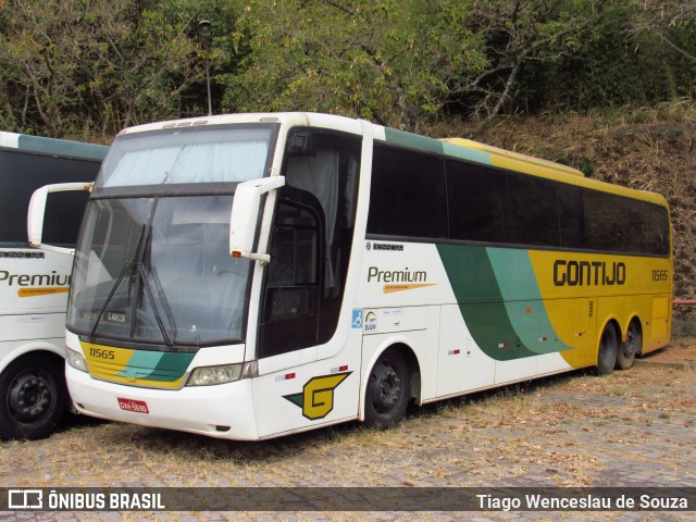 Empresa Gontijo de Transportes 11565 na cidade de Belo Horizonte, Minas Gerais, Brasil, por Tiago Wenceslau de Souza. ID da foto: 7130021.