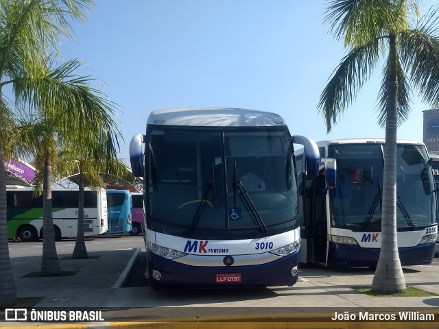 MK Turismo 3010 na cidade de Aparecida, São Paulo, Brasil, por João Marcos William. ID da foto: 7130111.