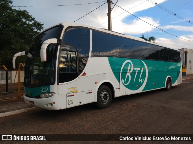 BTL - Borini Turismo 3030 na cidade de Parapuã, São Paulo, Brasil, por Carlos Vinicius Estevão Menezes. ID da foto: 7130595.