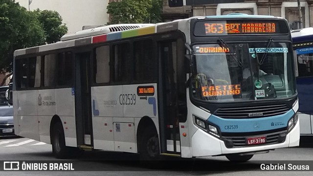 Transportes Estrela C82539 na cidade de Rio de Janeiro, Rio de Janeiro, Brasil, por Gabriel Sousa. Número da foto: #7130192.