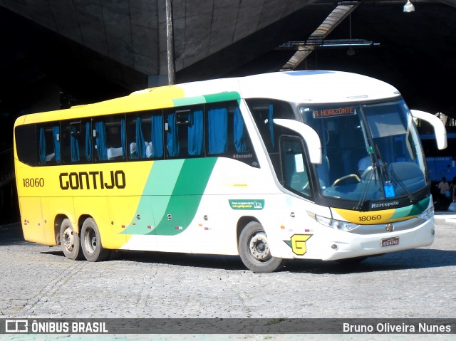 Empresa Gontijo de Transportes 18060 na cidade de Fortaleza, Ceará, Brasil, por Bruno Oliveira Nunes. ID da foto: 7129688.