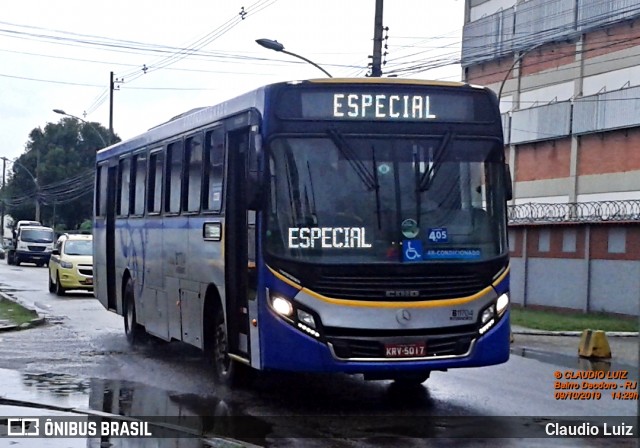 Viação Vila Real B11704 na cidade de Rio de Janeiro, Rio de Janeiro, Brasil, por Claudio Luiz. ID da foto: 7130352.