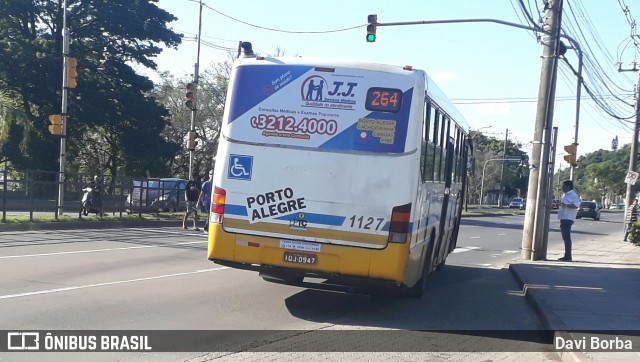 Trevo Transportes Coletivos 1127 na cidade de Porto Alegre, Rio Grande do Sul, Brasil, por Davi Borba. ID da foto: 7129779.