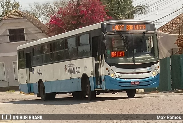 Empresa de Transporte Coletivo Viamão 1023 na cidade de Viamão, Rio Grande do Sul, Brasil, por Max Ramos. Número da foto: #7129412.