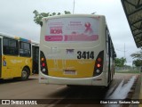 Empresa de Transporte São Judas Tadeu 3414 na cidade de Rio Branco, Acre, Brasil, por Gian Lucas  Santana Zardo. Número da foto: #7129235.