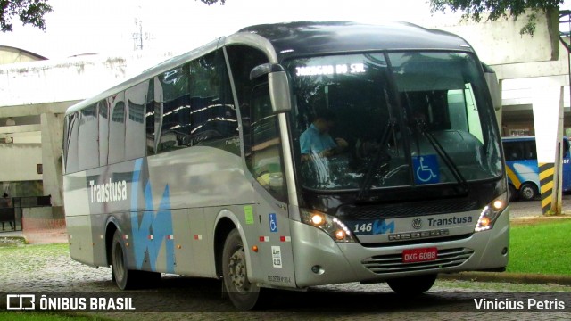 Transtusa - Transporte e Turismo Santo Antônio 146 na cidade de Joinville, Santa Catarina, Brasil, por Vinicius Petris. Número da foto: #7195057.