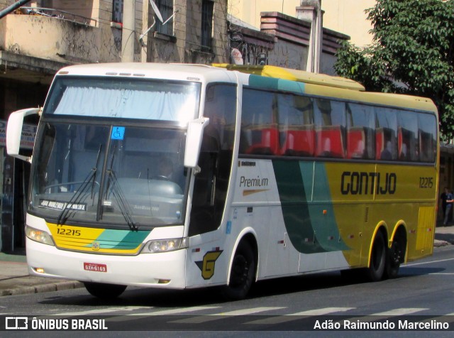 Empresa Gontijo de Transportes 12215 na cidade de Belo Horizonte, Minas Gerais, Brasil, por Adão Raimundo Marcelino. ID da foto: 7195916.