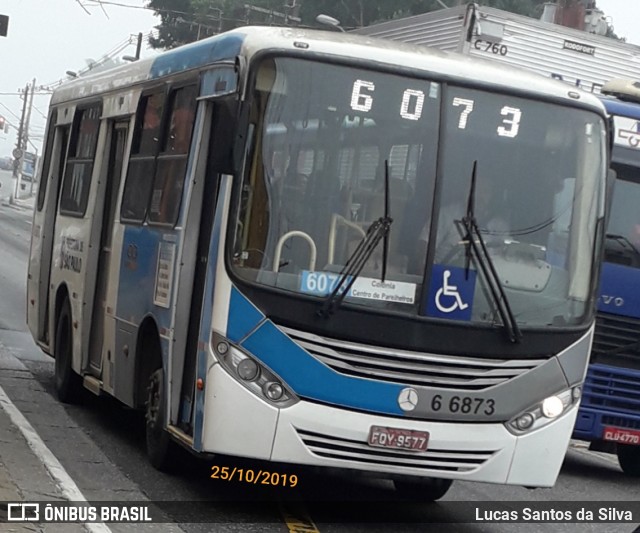 Transwolff Transportes e Turismo 6 6873 na cidade de São Paulo, São Paulo, Brasil, por Lucas Santos da Silva. Número da foto: #7195226.