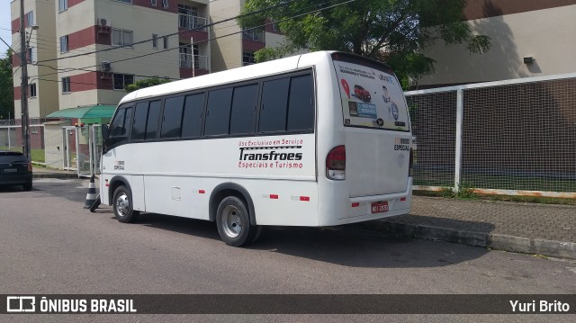 Transfroes Transportes Especiais e Turismo 17209005 na cidade de Manaus, Amazonas, Brasil, por Yuri Brito. ID da foto: 7194446.