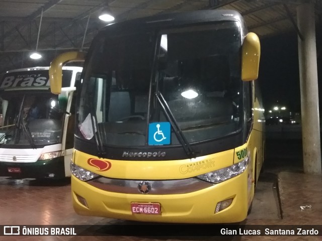 Eucatur - Empresa União Cascavel de Transportes e Turismo 5008 na cidade de Porto Velho, Rondônia, Brasil, por Gian Lucas  Santana Zardo. Número da foto: #7193954.