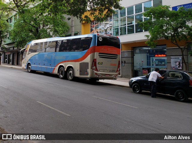 Arca Turismo 5081 na cidade de Belo Horizonte, Minas Gerais, Brasil, por Ailton Alves. ID da foto: 7194277.