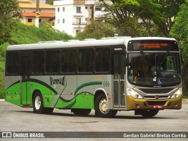 Turin Transportes 066 na cidade de Ouro Branco, Minas Gerais, Brasil, por Gerdan Gabriel Bretas Corrêa. ID da foto: 7194525.