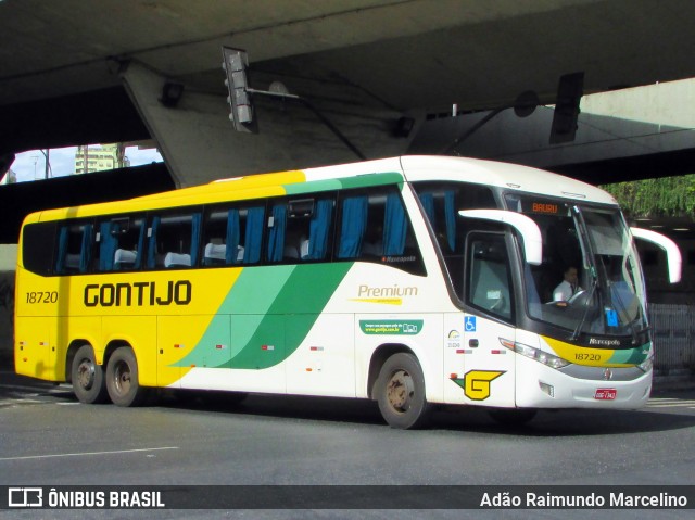 Empresa Gontijo de Transportes 18720 na cidade de Belo Horizonte, Minas Gerais, Brasil, por Adão Raimundo Marcelino. Número da foto: #7195886.