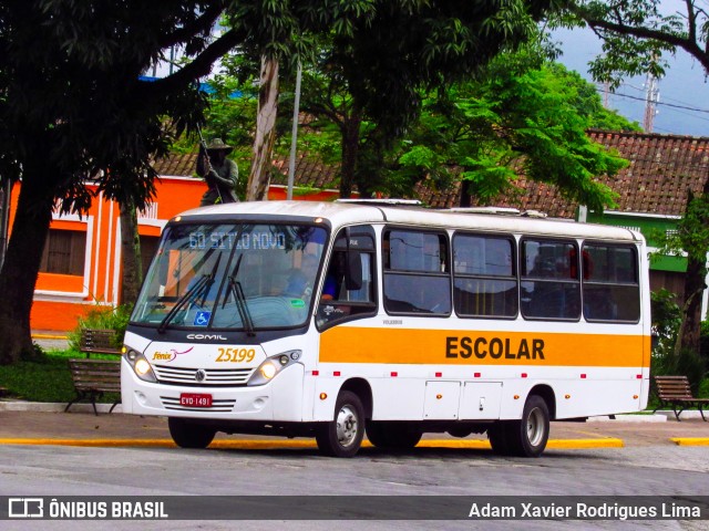 Rápido Expresso Fênix Viação 25199 na cidade de Cubatão, São Paulo, Brasil, por Adam Xavier Rodrigues Lima. Número da foto: #7219910.
