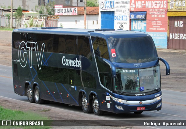 Viação Cometa 18309 na cidade de Conselheiro Lafaiete, Minas Gerais, Brasil, por Rodrigo  Aparecido. ID da foto: 7220714.