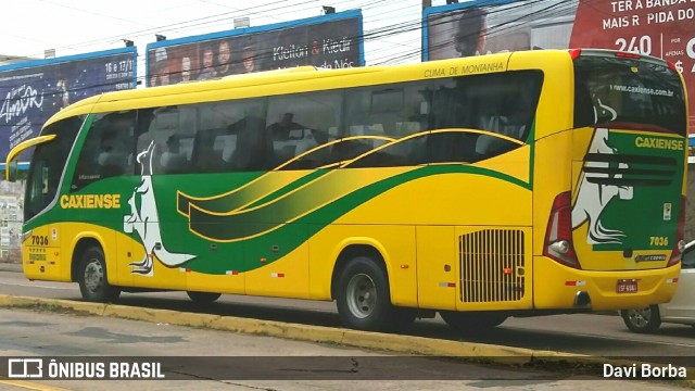 Expresso Caxiense 7036 na cidade de Porto Alegre, Rio Grande do Sul, Brasil, por Davi Borba. Número da foto: #7221431.