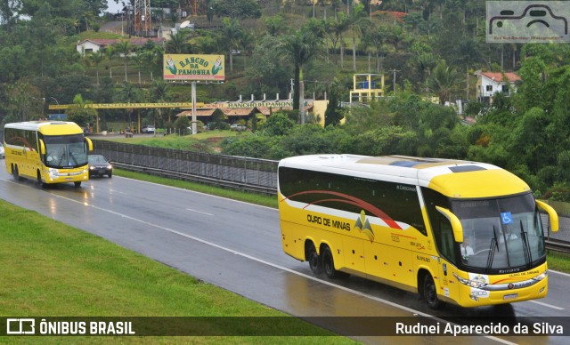 Ouro de Minas Transportes e Turismo 1305 na cidade de Santa Isabel, São Paulo, Brasil, por Rudnei Aparecido da Silva. Número da foto: #7221507.