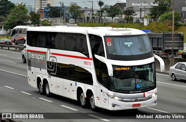 Transpen Transporte Coletivo e Encomendas 38070 na cidade de Barueri, São Paulo, Brasil, por Michael  Alberto Vieira. ID da foto: 7221514.