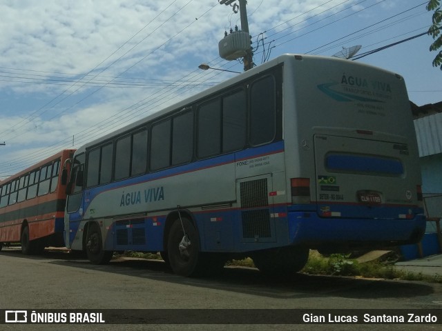 Água Viva Transporte e Turismo 1109 na cidade de Ji-Paraná, Rondônia, Brasil, por Gian Lucas  Santana Zardo. ID da foto: 7221287.