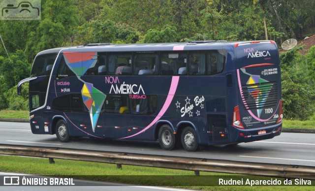 Nova América Turismo 1100 na cidade de Santa Isabel, São Paulo, Brasil, por Rudnei Aparecido da Silva. Número da foto: #7221205.