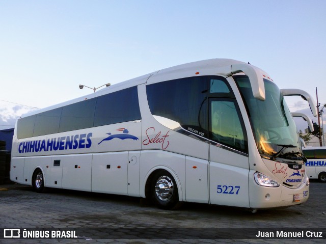 Transportes Chihuahuenses 5227 na cidade de Gustavo A. Madero, Ciudad de México, México, por Juan Manuel Cruz. Número da foto: #7220523.