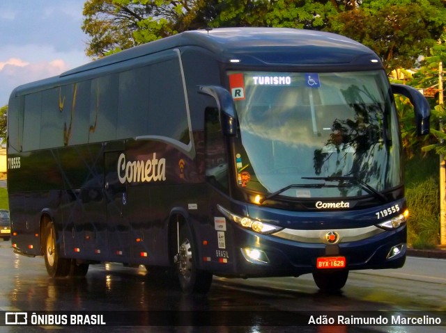 Viação Cometa 719555 na cidade de Belo Horizonte, Minas Gerais, Brasil, por Adão Raimundo Marcelino. Número da foto: #7221195.