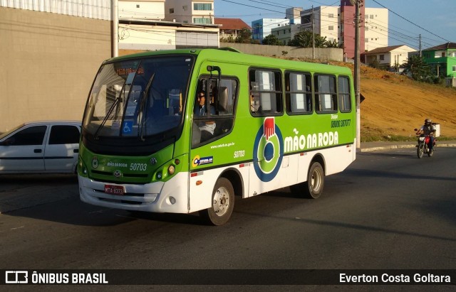 Viação Satélite 50703 na cidade de Cariacica, Espírito Santo, Brasil, por Everton Costa Goltara. Número da foto: #7220184.