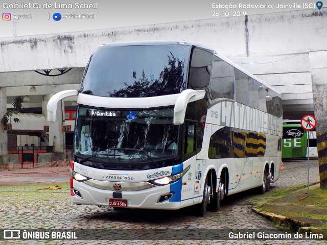 Auto Viação Catarinense 319321 na cidade de Joinville, Santa Catarina, Brasil, por Gabriel Giacomin de Lima. Número da foto: #7220902.