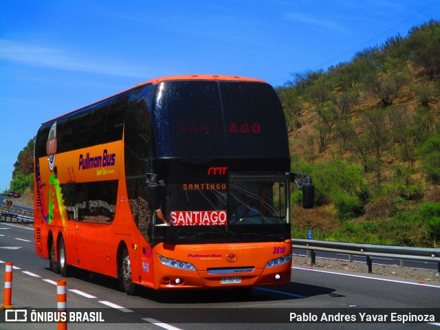 Pullman Bus 3610 na cidade de Rengo, Cachapoal, Libertador General Bernardo O'Higgins, Chile, por Pablo Andres Yavar Espinoza. ID da foto: 7225607.